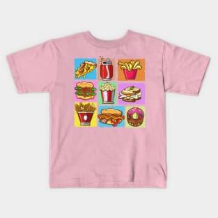 A delicious Fast Food moment! Kids T-Shirt